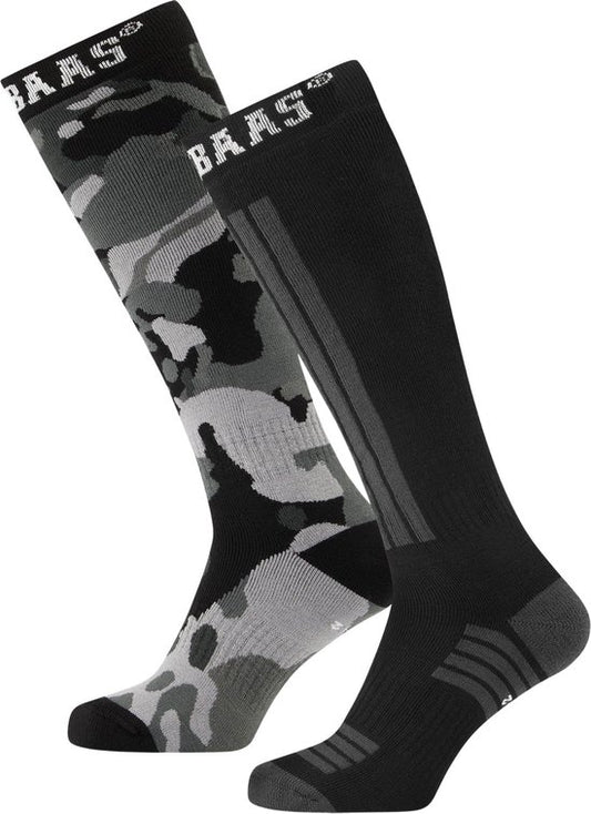 Poederbaas Wintersportsokken Unisex - Maat 35-38 - 2 paar skikousen