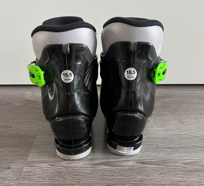 Ex pasmodel: K2 Xplorer 1 black/green kinder skischoenen mt 18,5