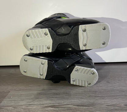 Ex pasmodel: K2 Xplorer 1 black/green kinder skischoenen mt 19.5