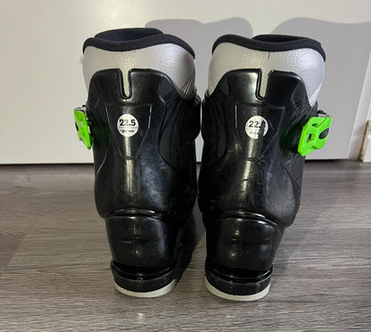 Ex pasmodel: K2 Xplorer 1 black/green kinder skischoenen mt 22.5